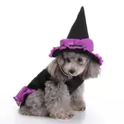Funny Halloween Wizard Dog Costume
