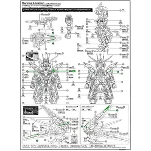 【鋼普拉】現貨 雪焰水貼 螢光版 BANDAI 鋼彈SEED MGSD FREEDOM GUNDAM 自由鋼彈 水貼紙