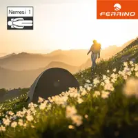 在飛比找PChome24h購物優惠-Ferrino Nemesi 1 Pro 輕量單人登山帳【軍