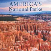BrownTrout, Americas National Parks Plato Foil 2025 Wall Calendar