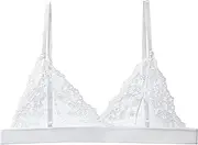 [Maiclaice] Women's Lace Bra Without Padding Bralette Without Underwire Bra