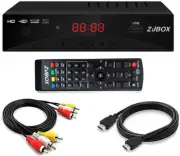 Digital TV Converter Box, ATSC Cabal Box - ZJBOX for Analog HDTV Live1080P with