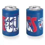 AFL Insulated Can Cooler - Western Bulldogs - Stubby Cooler - Twist Top Lid