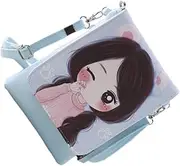 [FOYTOKI] Neck Hanging Bags Shoulder Bag Phone Bag Mobile Phone Bag Handbag Diagonal Span Mobile Phone Bag Fashion Handbag Phone Holder