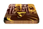 Hawthorn Hawks AFL Player Quality Cork Coasters Set of 4
