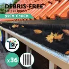 Gardeon 36 Pcs Gutter Brush Guard 92X10cm Length Leaf Twigs Filter Garden Patio