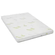 Laura Hill Cool Gel Memory Foam Mattress Topper Bamboo Fabric Cover Ecologic King 8cm