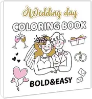 Wedding Coloring Placemats | Kids Activity Book for Coloring - 40 Pages Wedding Favors for Kids, Wedding Coloring Sheets for Boys, Girls, 4+ Years