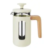 在飛比找PChome24h購物優惠-《La Cafetiere》Pisa法式濾壓壺(米白350m