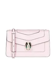 Bulgari Serpenti Forever Crossbody Bag in Crystal Rose