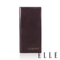 在飛比找ETMall東森購物網優惠-【ELLE HOMME】牛皮長夾(有拉鍊夾層)/ 皮夾/ 男