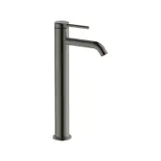 Gareth Ashton Gun Metal Poco High Basin Mixer Tap WELS 4 Star 6.5L/min Watermrk