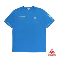 在飛比找momo購物網優惠-【LE COQ SPORTIF 公雞】短袖T恤 男-靛藍-L