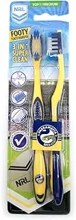 NRL Parramatta Eels Toothbrush (Pack of 2)