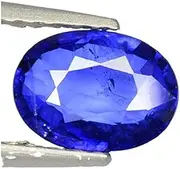 [JAGDAMBA GEMS] 4.40 Ct 5.25 Ratti Natural Ceylon Blue Sapphire neelam Lab Certified Gemstone, Natural Blue Sapphire Neelam Loose Gemstone, Blue Sapphire