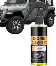 Engine Cleaner Spray - Engine Degreaser Engine Cleaner - Degreaser Automotive, Safe & Effective Cleaner Spray Oil System Cleaner, Rapidly Cleans Grease & Grime