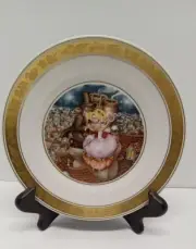 HANS CHRISTIAN ANDERSEN PLATE--THE SHEPHERDESS AND THE CHIMNEY SWEEP