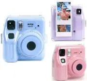 For Fujifilm Instax Mini SE Camera Clear Hard PVC Cover Case