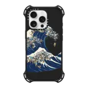 iPhone 16 Pro Bounce Case MagSafe Compatible The great wave of pug