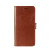 For Huawei Enjoy 7S Smart Crazy Horse Texture Horizontal Flip Leather Case with Holder & Card Slots & Wallet(Brown)