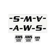 AWS - NZ bmx decal set - Old School BMX