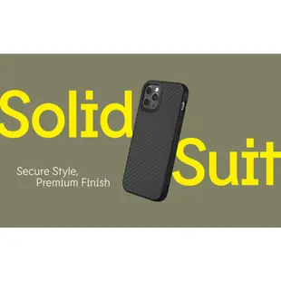 RHINO SHIELD iPhone13 /Pro /Mini / Max系列SolidSuit防摔背蓋手機殼-經典