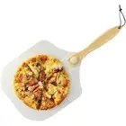 Wood Handle Baking Metal Bread Tool Shovel Pizza Peel Spatula Pizza Paddle