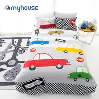 在飛比找ETMall東森購物網優惠-【myhouse】新款韓國超細纖維兩件式四季枕被組 - 瘋狂