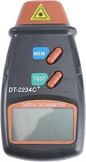 JECOMPRIS Battery Powered Mini Photo Tachometer with Digital Display Non Motor Gauge Compact Design for Easy Handling for Accurate Measurements No Battery Included