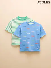 Joules Let's Go Green T-Shirt Two Pack (AD5719) | $42 - $46