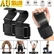 Heavy-Duty Weight Lifting Hooks For Grip Deadlift Straps Gym Power Wrist Support