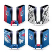 OFFICIAL NHL NEW YORK RANGERS VINYL SKIN DECAL FOR SONY PS5 DISC EDITION BUNDLE