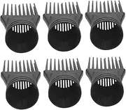 Ipetboom 6pcs Hair Dryer Diffuser Blowout Brush Heat Resistant Comb for Stylist