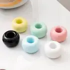 Ceramic Toothbrush Holder Home Multifunctional Mini Donuts Toothbrush Base Fr_se