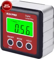 Digital Level Box Angle Gauge Protractor Inclinometer with Magnet Base & LCD