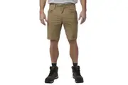 King Gee Mens King Gee Mens Drycool Lightweight Stretch Work Shorts K17013 - Dune