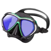Tusa Paragon Mask Scuba Diving, FreeDiving, Snorkeling Energy Green