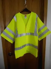 Red Kap Reflecive Vest With Sleeves Hi-Vis Yellow Size: 5XL NWT