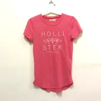 在飛比找蝦皮購物優惠-Hollister 桃紅短袖t 全新