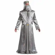 Dumbledore Deluxe Harry Potter Professor Albus Movie Adult Mens Costume Plus 2XL