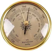 2024 New 72mm Barometer Temperature and Humidity Gauge Monitor Indoor Thermometer Humidity Wall with for Home G2Q6 Incubato Room