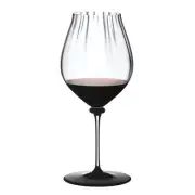 NEW Riedel Fatto A Mano Performance Pinot Noir Glass Black