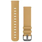 Garmin Quick Release Suede Bands (20 mm) - Tan Suede