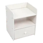 Bedside Tables Side Table Nightstand Storage Drawer Shelf Bedroom