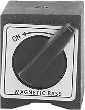Magnetic Holder Bed, Portable Magnetic Base Holder, On/Off Switch, 33lb M5 Threaded Magnetic Base for Magnetic Machine Lights, Wide Application