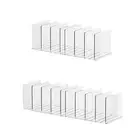2Pcs Book Stand Bags Display Rack Adjustable Sturdy Multipurpose Bookends for