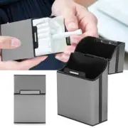 Aluminum Metal Tobacco Holder Cigarette Case Storage Pocket Box for 20 Cigarette