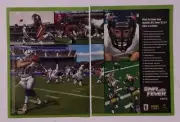 NFL Fever 2003 Original Xbox Print Ad/Poster Official Peyton Manning Football