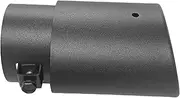Muffler tip, Car Styling Stainless Steel Exhaust Muffler Tip Single/Dual Outlet Round Tail Rear Chrome Round Exhaust Muffler Tip(Style G)