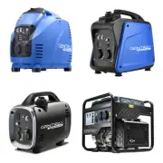 Gentrax 3.5KW 2KW 800W Inverter Generator Pure Sine Wave Petrol Camping
